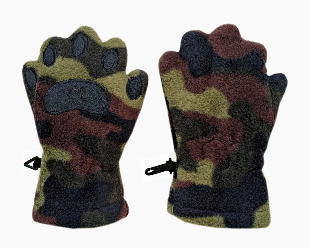 Infant & Toddler Camouflage Fleece Mittens
