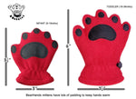 Infant & Toddler Camouflage Fleece Mittens