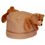 Brown Bear on Camel Fleece Buddy Hat