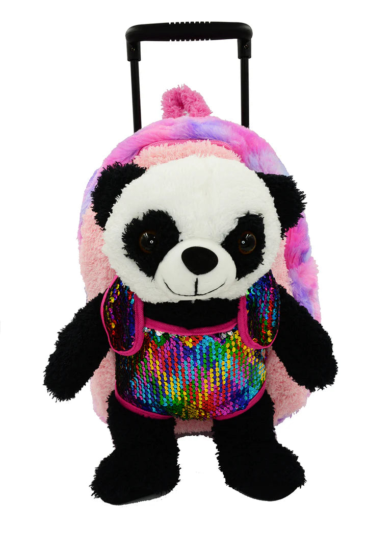 Sequin Panda PAL Around Backpack