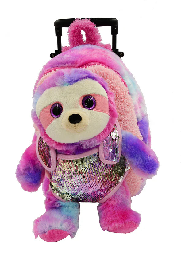 Sequin Sloth PAL Around Backpack