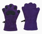 Infant & Toddler Dark Purple Fleece Mittens