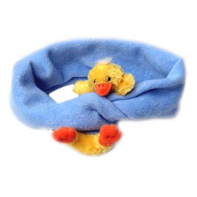 Duck on Powder Blue Fleece Buddy Scarf