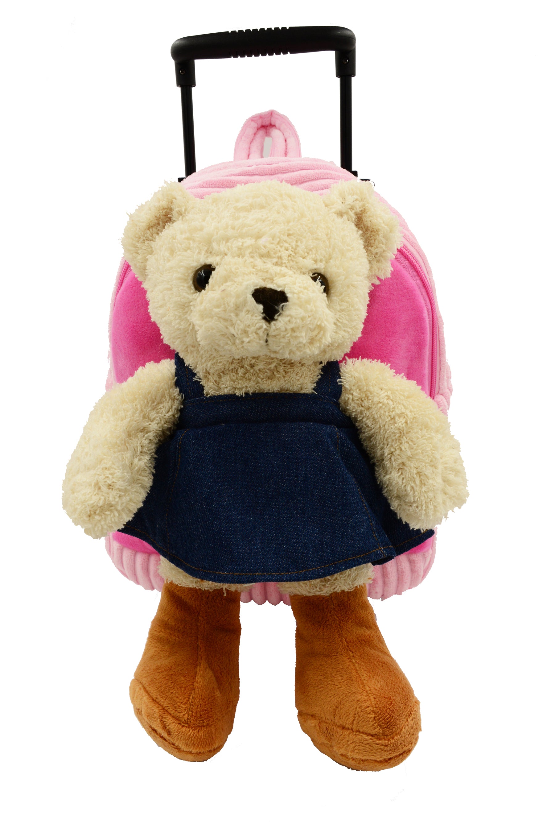 Bear with Denim Dress PAL Arounds Backpack