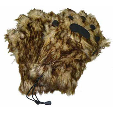 Kids Chewie Faux Fur Mittens