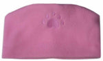 Pink Paw Print Fleece Hat