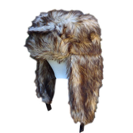 Youth/Adult Chewie Faux Fur Trapper Hat